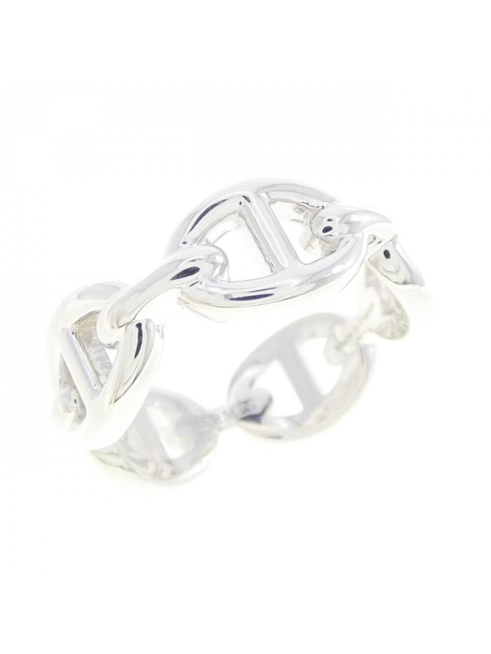 Hermes Chaine D'ancre Enchainee Ring